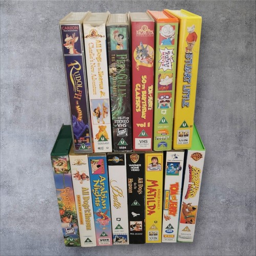 14x kids vhs job - kids, lot