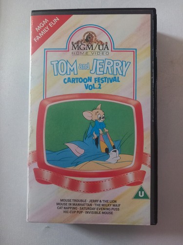 Rare tom and jerry vhs - tom,