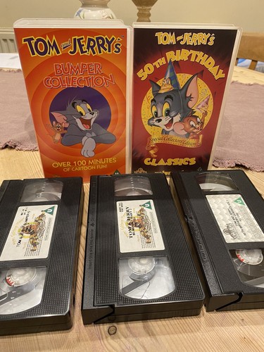 Tom jerry vhs bundle x3 - &,