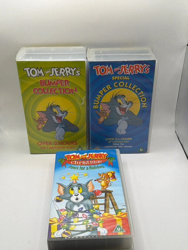 Large tom and jerry - large, vhs
