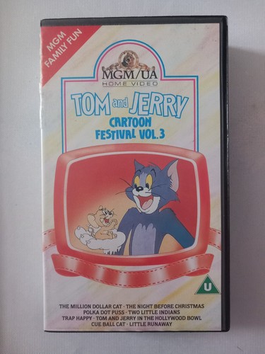 Tom and jerry vhs cartoon - and,