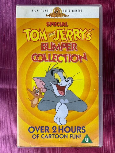 Tom jerry bumper vhs video - jerry,