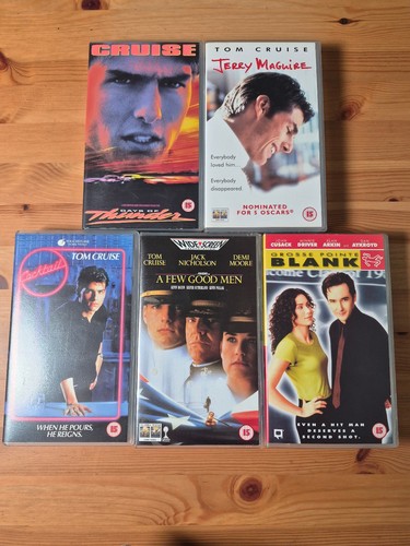 Tom cruise vhs tapes - tom,