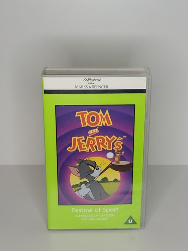 Tom and jerry vhs - jerry, vhs,