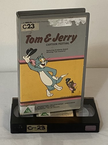 Tom and jerry - vhs, video