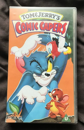 Tom jerry comic capers vhs - jerry,